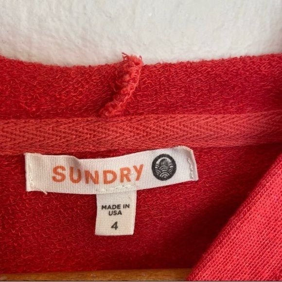 Sundry Red Love Hoodie - Picture 8 of 11